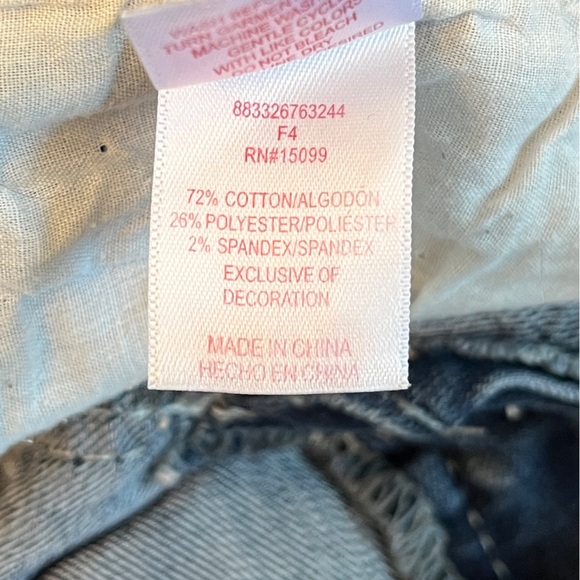 Bongo embellished Lo-Rise Bootcut Silver Embroiderey Jeans - Picture 10 of 11